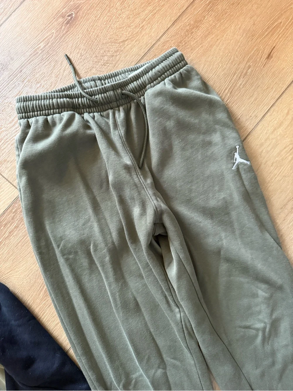 Jordan Kids Olive & Rust Colorblock Hoodie Sweatpants Set